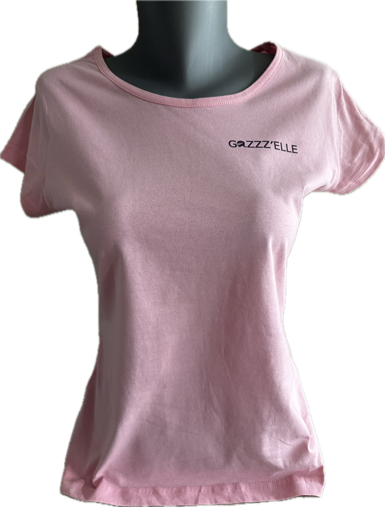 T-Shirt GAZZZ'ELLE CLASSIC rose et violet