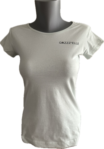 T-Shirt GAZZZ'ELLE CLASSIC vert et or